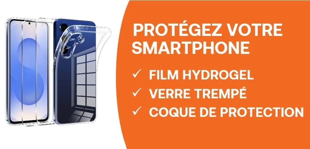 Protection smartphone film hydrogel verre trempé coque de protection