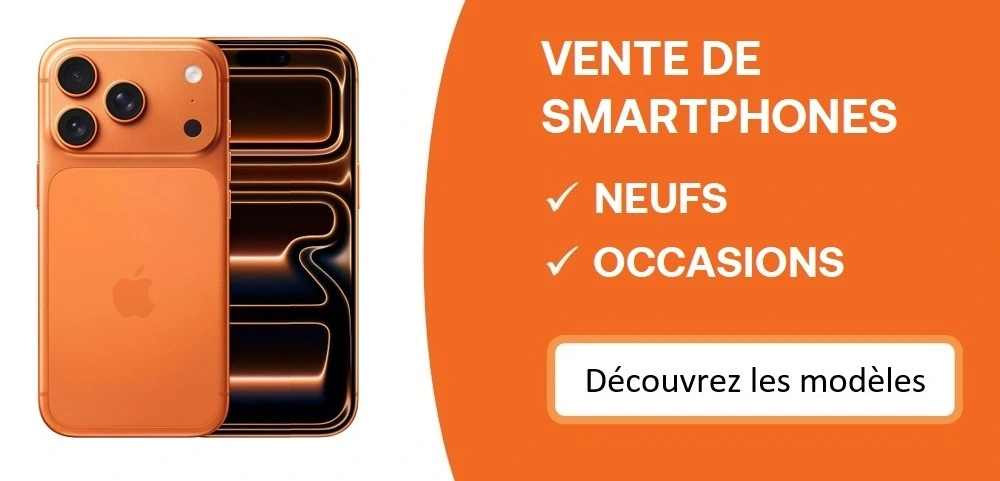 Vente smartphones à Nantes occasions et neufs